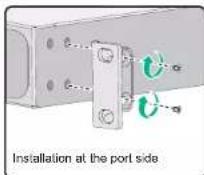 Hikvision DS-3E2552-H - Mounting the switch in a rack - 3