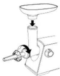 PANASONIC MK-GM1700 - How to Use the Sausage Attachment - 2