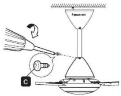 PANASONIC F-60MZ2 - Fix the Canopy - 3