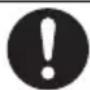 PANASONIC F-60MZ2 - WARNING - 1