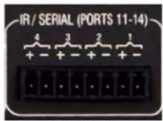 IR / SERIAL (PORTS 11-14)