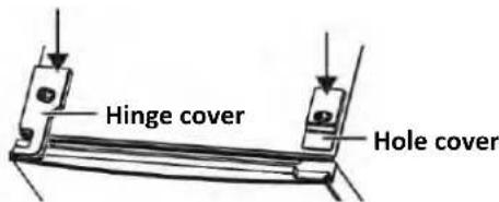 Hinge cover Hole cover