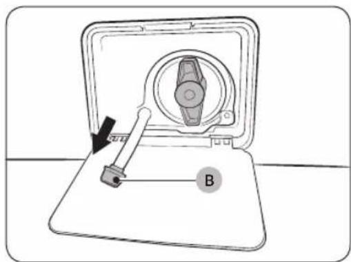 SAMSUNG WW11BB5044AW - Emergency drain - 2