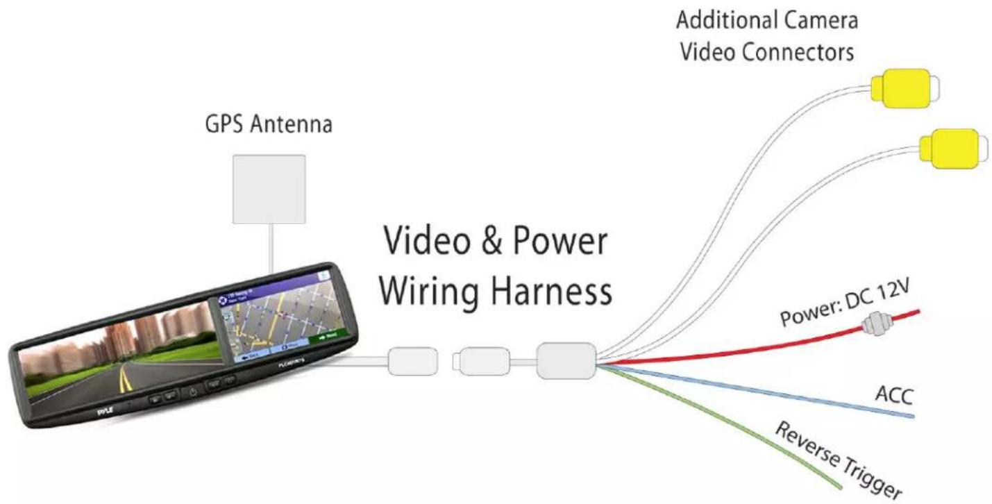 Pyle PLCMDVR7G - Wiring & Installation - 1