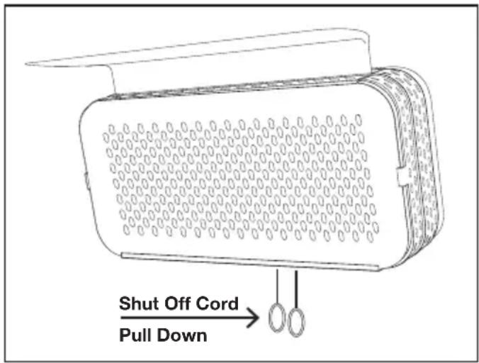 Shut Off Cord Pull Down