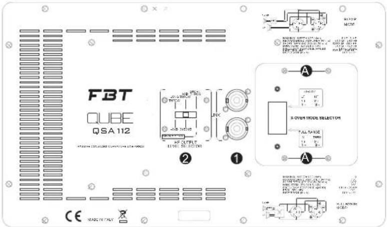 FBT QUBE QSA 112 ② ① CE NAND RUTY A X-OVER MODE SELECTION TALL RANGE 0.5W 1.0W A NAND RUTY COLDING COLDING COLDING COLDING COLDING COLDING COLDING COLDING COLDING COLDING COLDING COLDING COLDING COLDING COLDING COLDING COLDING COLDING COLDING COLDING COLDING COLDING COLDING COLDING COLDING COLDIN COLDIN COLDIN COLDIN COLDIN COLDIN COLDIN COLDIN COLDIN COLDIN COLDIN COLDIN COLDIN COLDIN COLDIN COLDIN COLDIN COLDIN COLDIN COLDIN COLDIN COLDIN COLDIN COLDIN COLDIN COLDINA