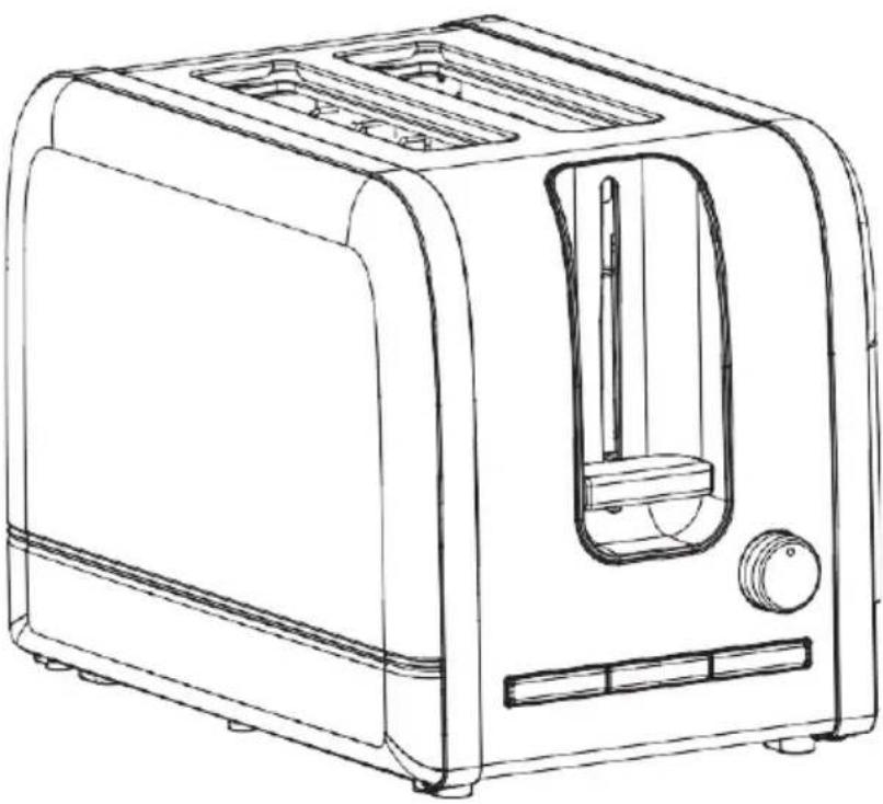 Witt WCT800B - TOASTER INSTRUCTIONS - 1