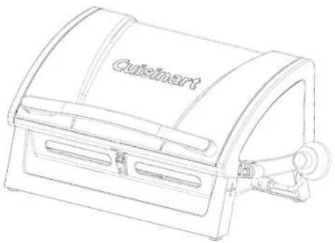 CUISINART CGG-059 - GRILLSTER PORTABLE GAS GRILL - 1