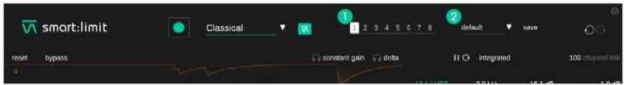 smart:limit Classical reset bypass constant gain delta II O integrated 100 channel line