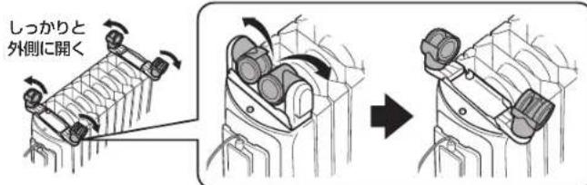DELONGHI RHJ65L0915 - ■折りたたみ式キャスターの開き方 - 1