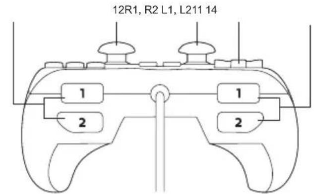 12R1, R2 L1, L211 14 1 2 1 2