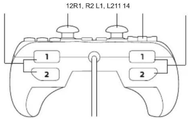 12R1, R2 L1, L211 14 1 2 1 2