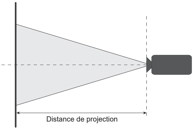 Distance de projection