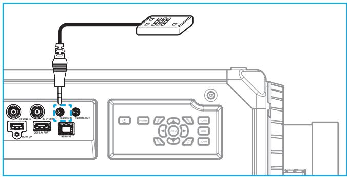 OPTOMA ZU2200 - Télécommande filaire - 1