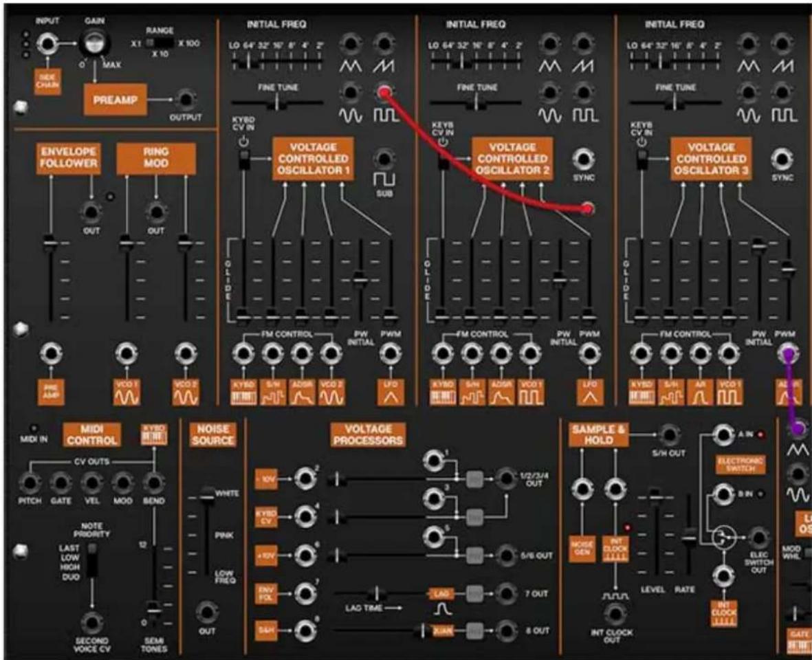 Cherry Audio CA2600 - Inputs and Output Jacks - 1
