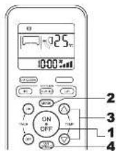 MITSUBISHI SRK35MHIPC1 - 製冷/除濕/送風運行模式的操作方法 - 1