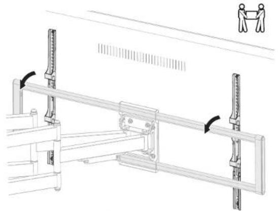 Mount-It! MI-14010 - Hang the TV on the Wall Mount - 1