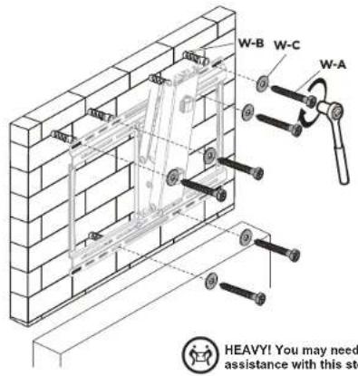W-B W-C W-A HEAVY! You may need assistance with this st
