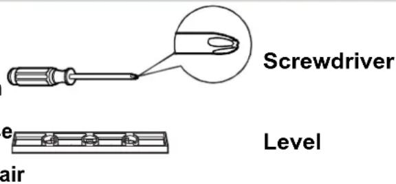 Screwdriver e air Level