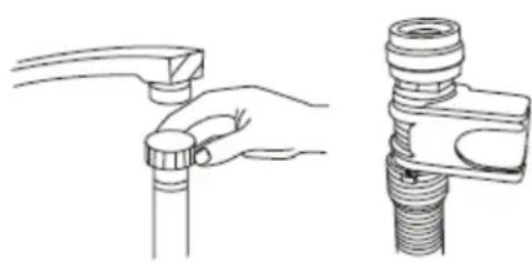 Jocel JLLI023124 - CONNECTING THE WATER INLET HOSE - 1