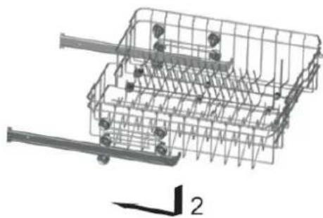 Jocel JLLI023124 - ADJUSTING THE UPPER BASKET - 2
