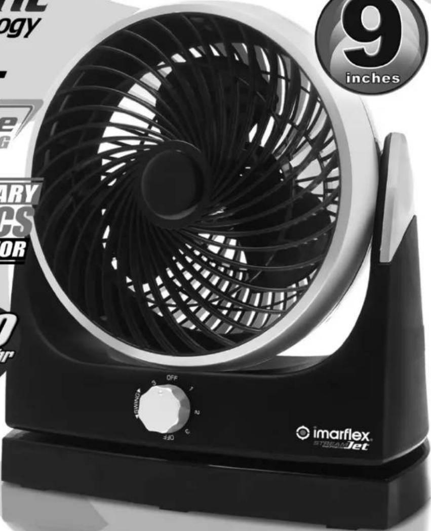 Imarflex IF-509X - OSCILLATING TUR30 FAN - 1