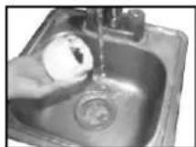 Imarflex IM-3216GC - NEVER ALLOW THE BOTTOM OF THE MILLER BLADE TO GET WET. (see pic.3) - 3