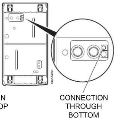 na2345a N OP CONNECTION THROUGH BOTTOM