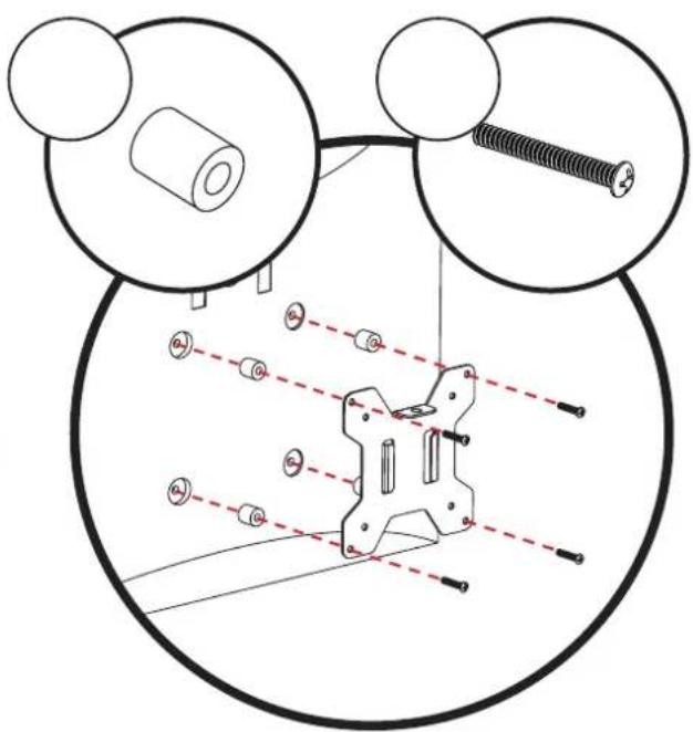 Technical diagram showing mechanical assembly with labeled components and alignment indicators