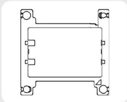 Noctua NH-U12S DX-3647 - Putting the CPU into the processor clip and fixing it to the heatsink - 1