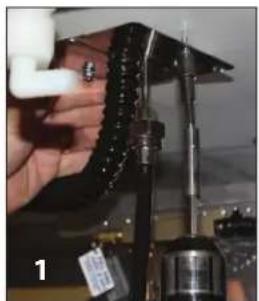 Perlick 69526W-2L - Attaching the Tapping Hole Covers - 1