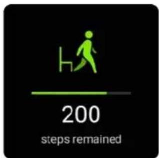200 steps remained