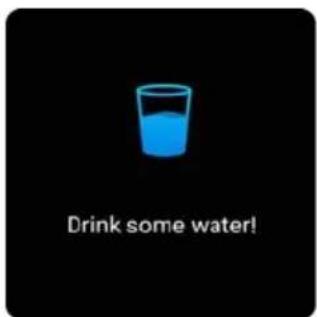 Drink some water!