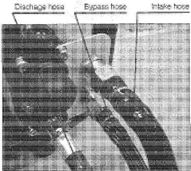 Deachage hose Bypass hose Intake hose