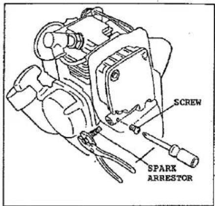 SCREW SPARK ARRESTOR
