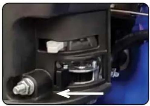 DuroMax XP702HP - Turn fuel valve ON and drain - 1