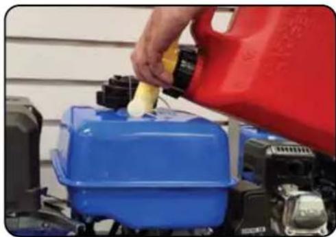 DuroMax XP702HP - Step 2 - Adding Gasoline - 1