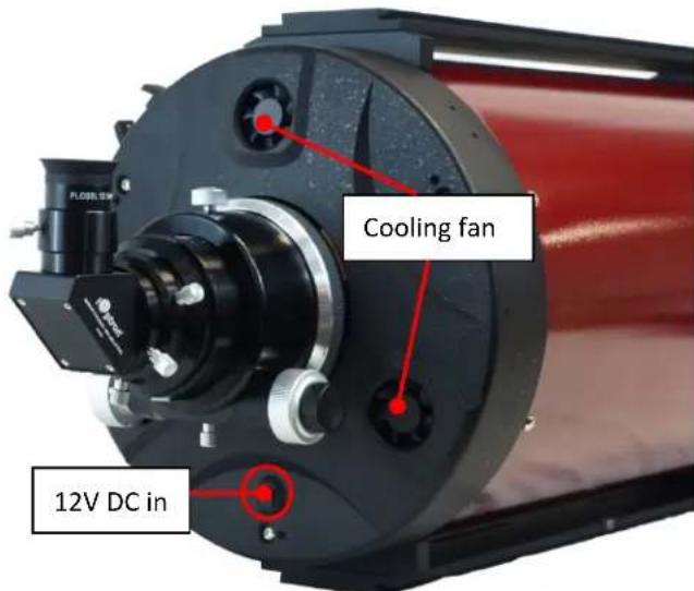 FLOSS: 5.0W Cooling fan 12V DC in