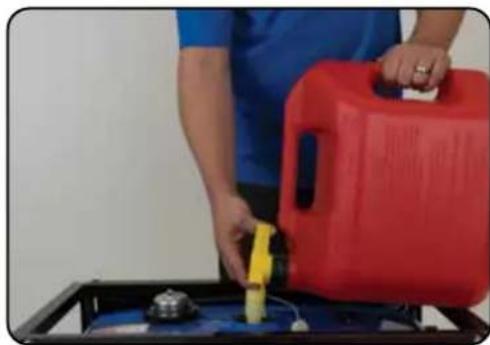 DuroStar DS5000X - Emptying the Gas Tank - 1