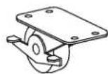 XO XOU24ORSR - OPTIONAL CASTER INSTALLATION - 4
