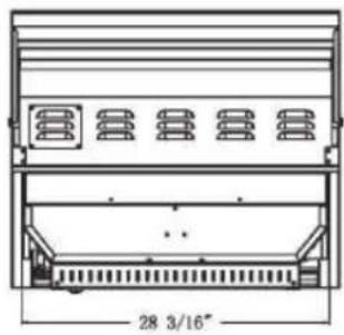 XO XOGRILL42L - BUILT IN GRILL DIMENSIONS - 3