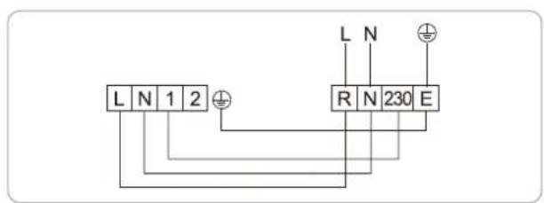 L N 1 2 R N 230 E L N