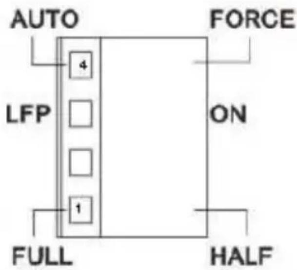 AUTO FORCE LFP ON 1 FULL HALF
