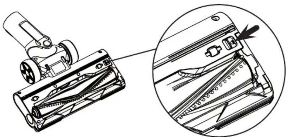GEMINI GVC150RD - Clean the LED floor brush - 1