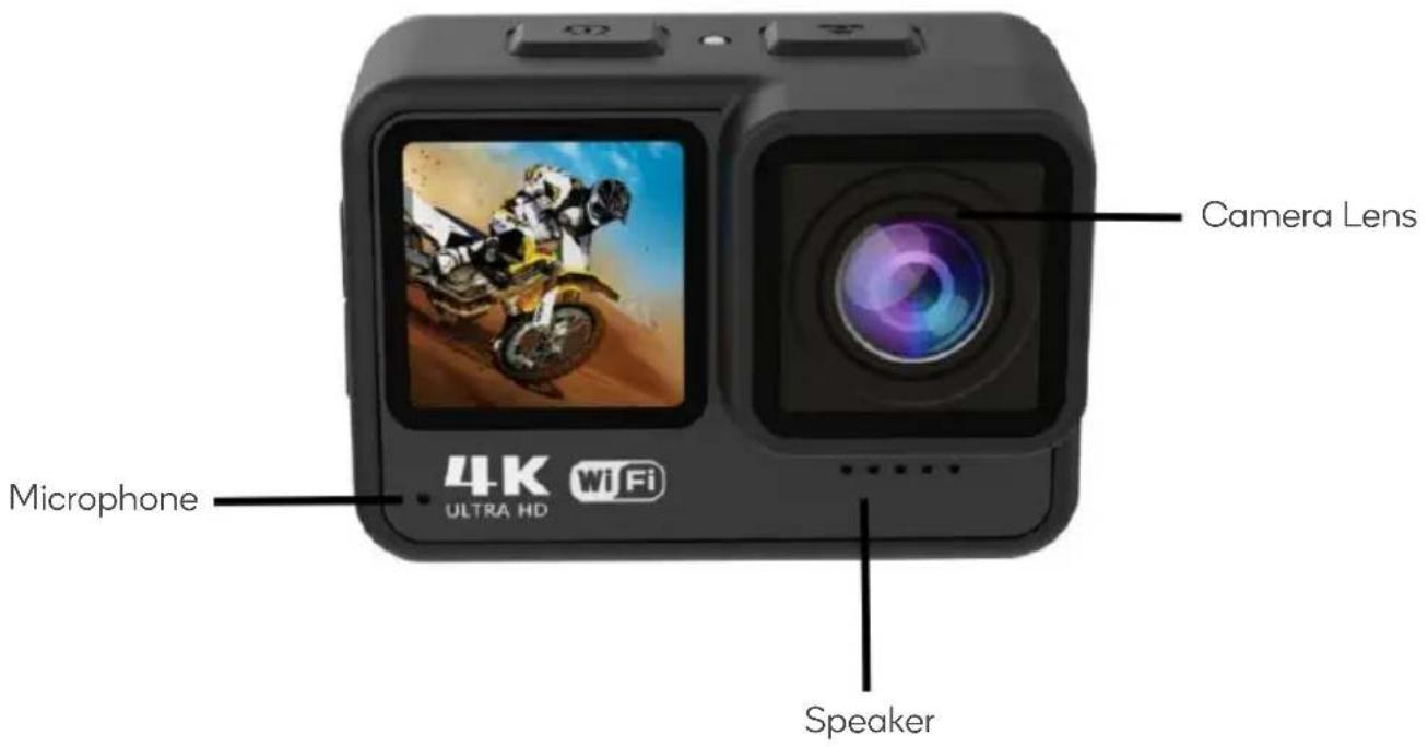 Camera Lens 4K ULTRA HD Wi Fi Microphone Speaker