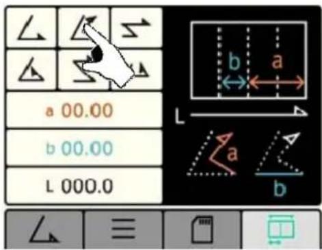 a 00.00 b 00.00 L 000.0