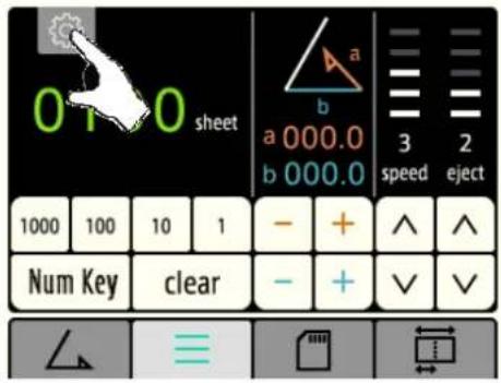 010 sheet a 000.0 b 000.0 3 speed 2 eject 1000 100 10 1 Num Key clear - + + - + + + √ √