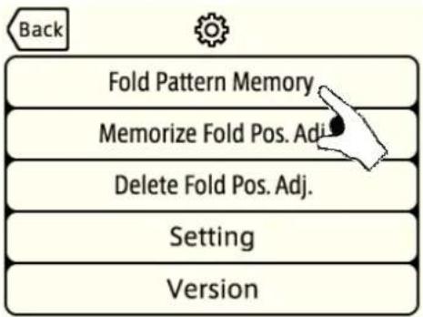 MBM 508A - 5-8-1 : Memorization of fold position - 2
