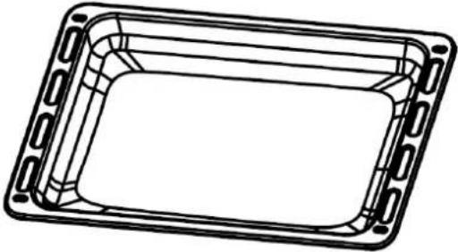 Eurom EO6082BX2 - Oven deep pan (Optional) - 1