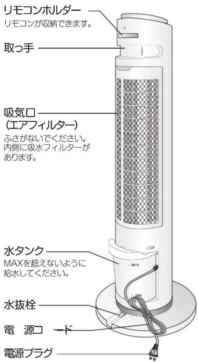 Yamazen FCR-BWG403 - 正面 | 背面 - 2